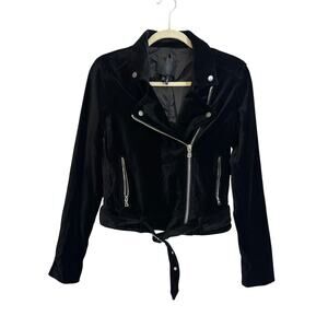 Paige Moto Jacket Black Small